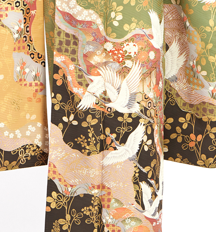 アンティーク風 振袖 No.EA-4137-Maサイズのレンタル｜きもの365