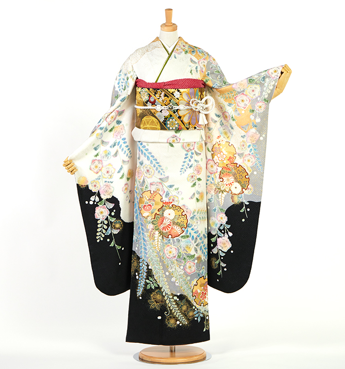 辻が花 振袖 No.EA-4167-Mサイズのレンタル｜きもの365