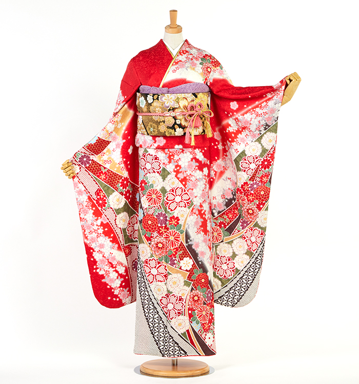 おぼろ染め 振袖 No.EA-4169-Laサイズのレンタル｜きもの365