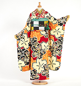 振袖(専用襦袢付)No.EA-4222-トール-3Lサイズ