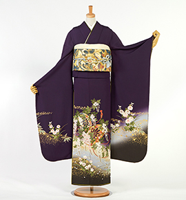 紫で人気の振袖(成人式) 通販｜格安の着物販売・購入サイト【きもの