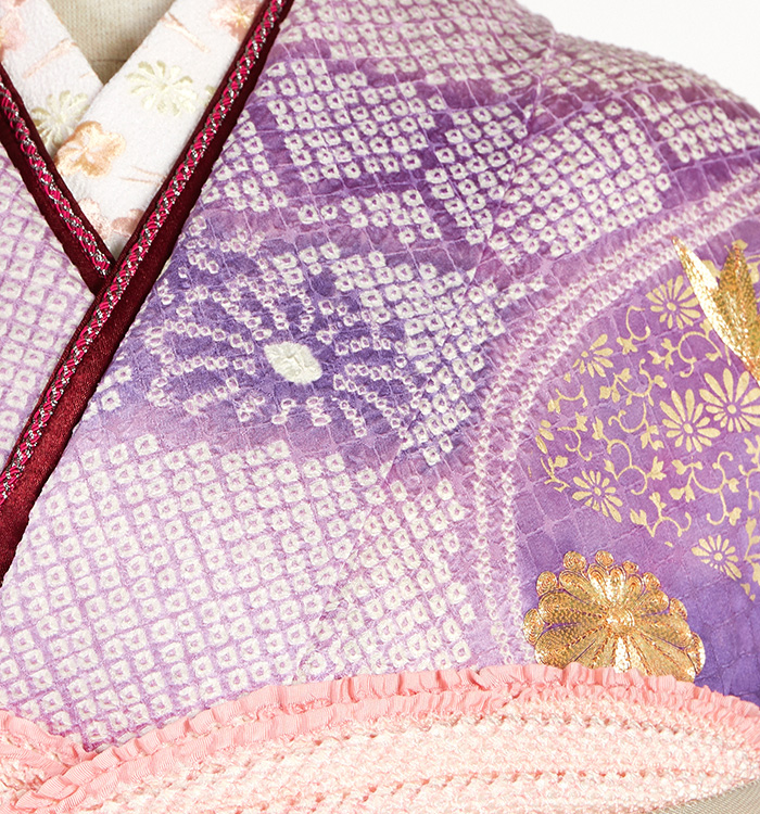 刺繍 絞り 振袖（専用襦袢付）No.EA-4254-Lサイズの通販｜きもの365