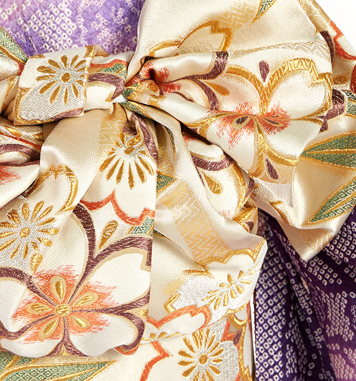 刺繍 絞り 振袖（専用襦袢付）No.EA-4254-Lサイズのレンタル｜きもの365