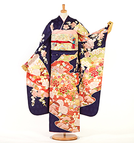 紫で人気の振袖(成人式) 通販｜格安の着物販売・購入サイト【きもの