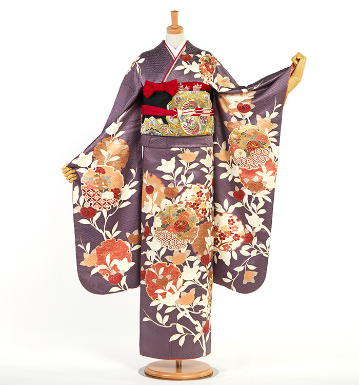 アンティーク風 振袖 No.EA-4265-Mサイズのレンタル｜きもの365