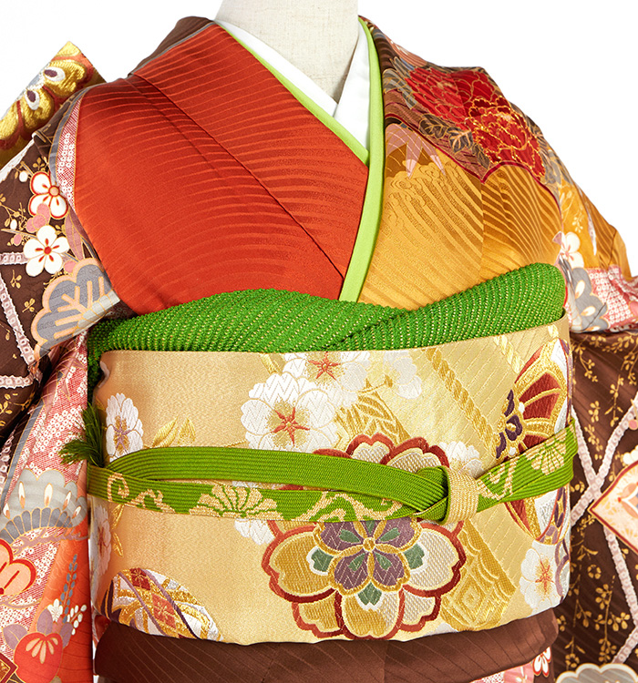 アンティーク風 振袖 No.EA-4267-Sサイズのレンタル｜きもの365