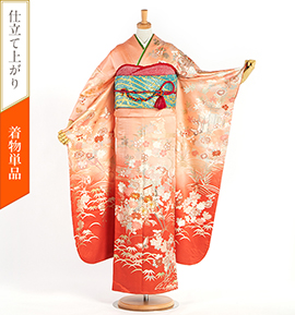 オレンジの振袖(成人式)で人気・おすすめ商品｜着物レンタル・通販