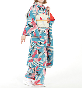 ポリエステルで人気の振袖(成人式)レンタル｜格安の着物レンタル(税込