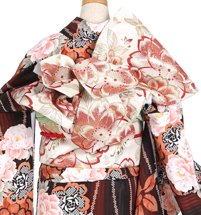 着物　バラ柄 PRINCESS FURISODE 振袖 No.EA-2270-Lサイズのレンタル｜きもの365