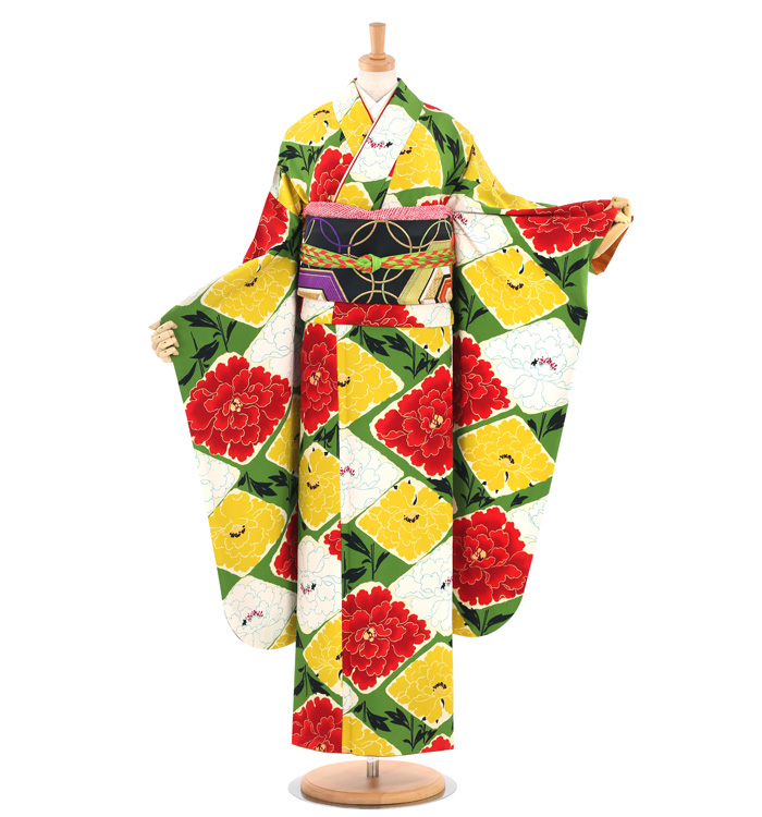 UNSODO 芸艸堂 振袖 No.EE-1587-Mサイズのレンタル｜きもの365