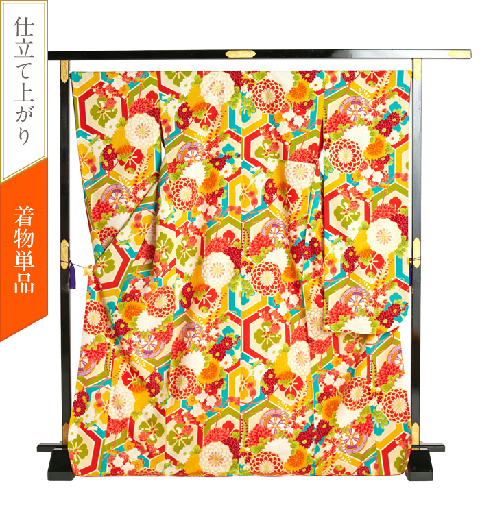 【着物単品】振袖 No.EE-2162-Laサイズ