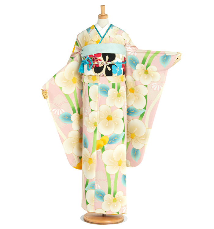 紅一点 振袖（専用襦袢付）No.EE-2545-Lサイズのレンタル｜きもの365