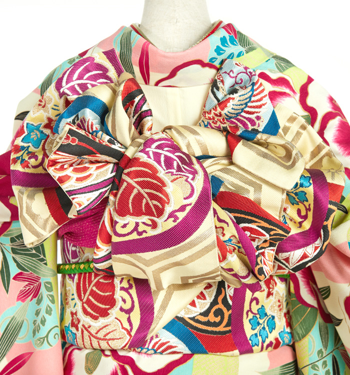 九重 振袖（専用襦袢付）No.EE-2546-Lサイズのレンタル｜きもの365