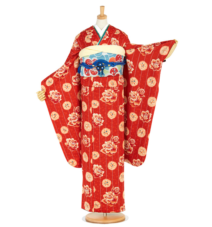 Modern Antenna 振袖(専用襦袢付)No.EE-2547-Lサイズ