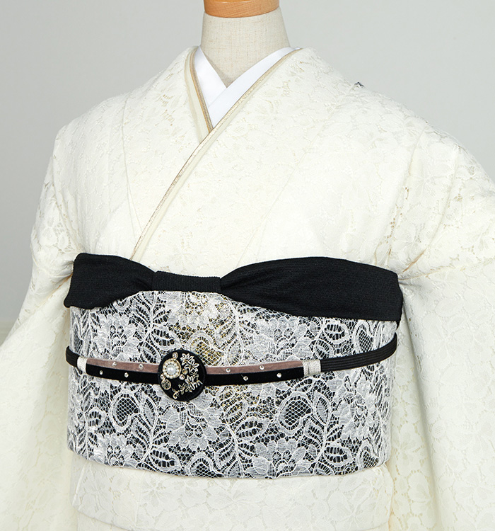 KIさん専用 レース 振袖（専用襦袢付） No.EE-3403-Lサイズのレンタル