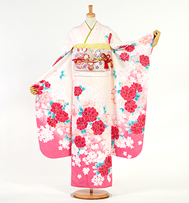 ポリエステルで人気の振袖(成人式)レンタル｜格安の着物レンタル(税込