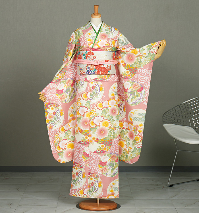 hana 振袖 No.EE-4032-Laサイズのレンタル｜きもの365