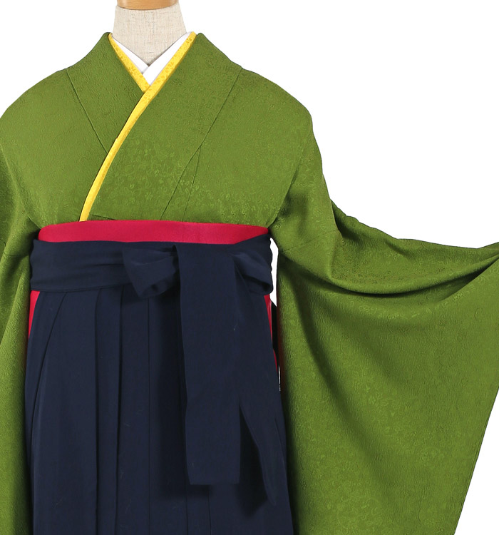 卒業　袴(Lサイズ)着物、袴、長襦袢セット 卒業袴（専用襦袢付）No.FX-0748-Mサイズのレンタル｜きもの365