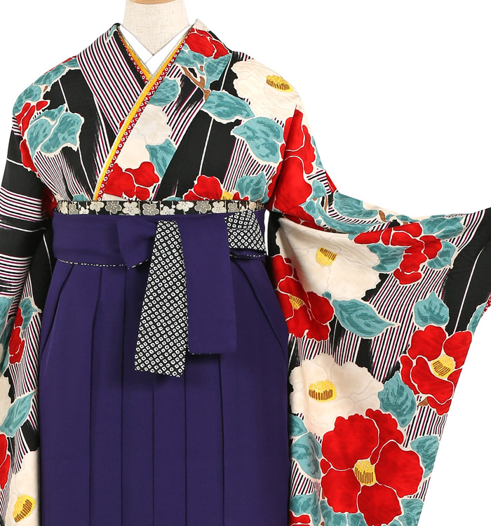 九重 卒業袴 No.FE-0721-Mサイズのレンタル｜きもの365