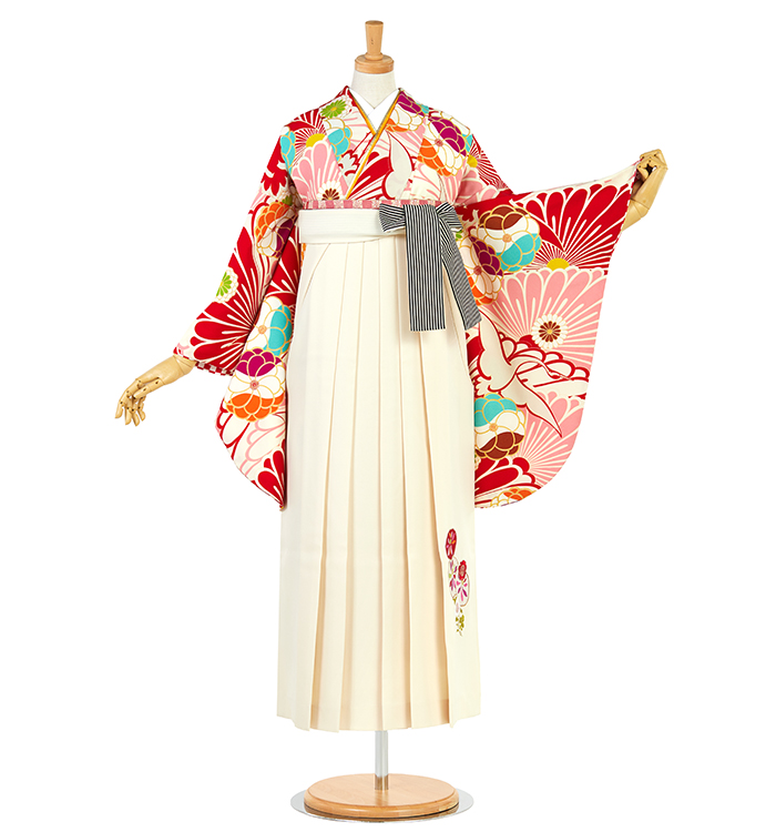JAPAN STYLE 卒業袴 No.FE-0735-Mサイズのレンタル｜きもの365