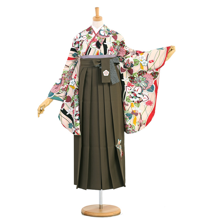 九重 卒業袴 No.FE-1264-Mサイズ