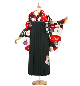 JAPAN STYLE 卒業袴（専用襦袢付）No.FE-1342-Lサイズ