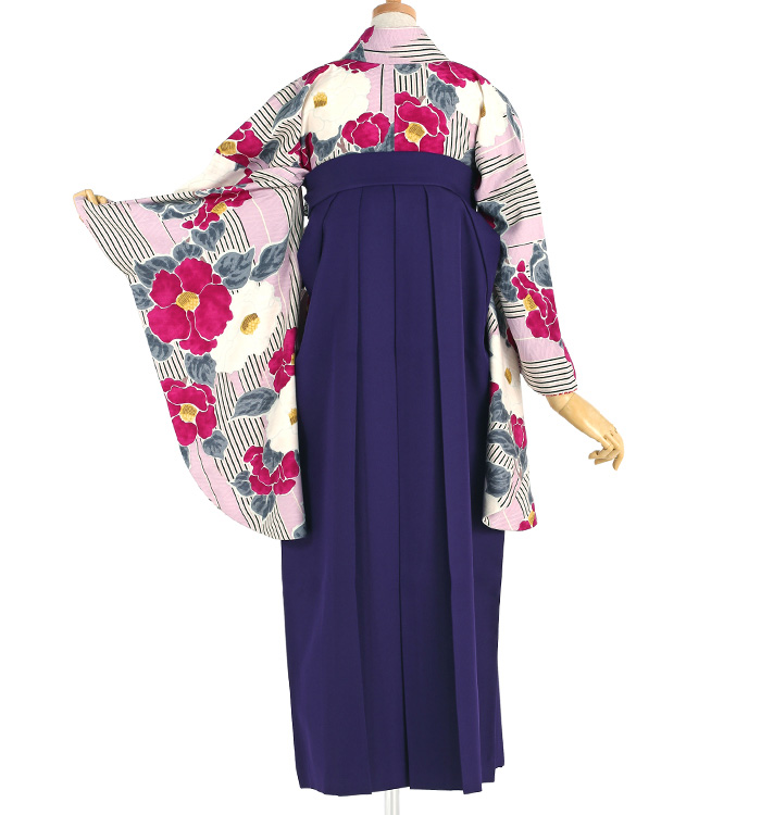 卒業袴&肌襦袢　120cm 九重 卒業袴 No.FE-1493-Lサイズのレンタル｜きもの365