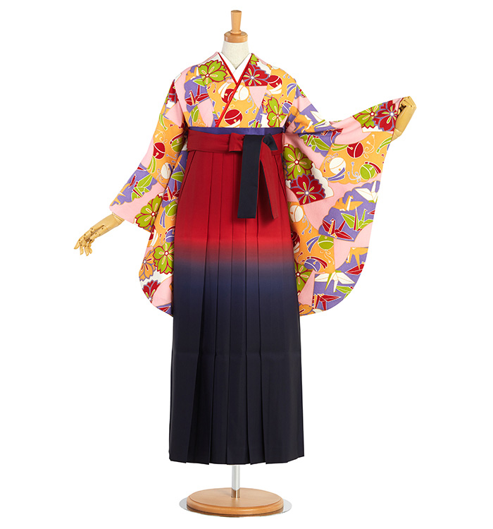 九重 卒業袴 No.FE-2230-Lサイズ