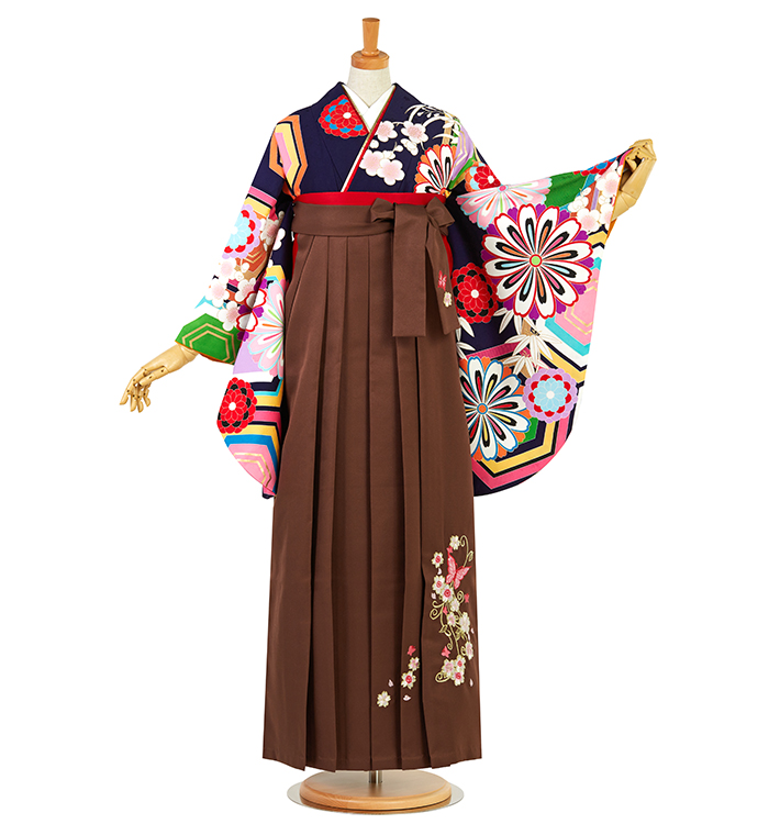 平祐奈 卒業袴 No.FE-2498-トール-3Lサイズの通販｜きもの365