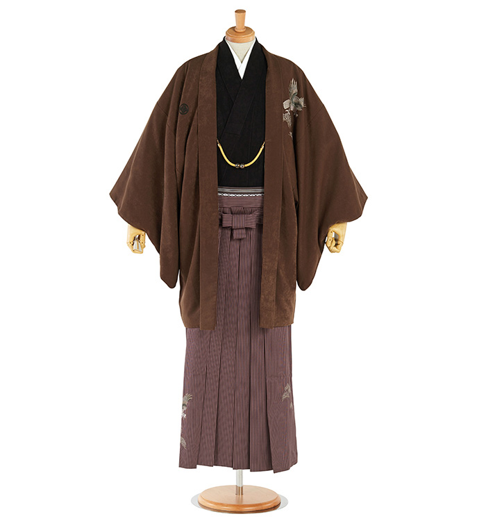 素敵な 成人式卒業式袴（専用羽織紐付） No.HE-0089-Lサイズの通販 着物・浴衣・和小物