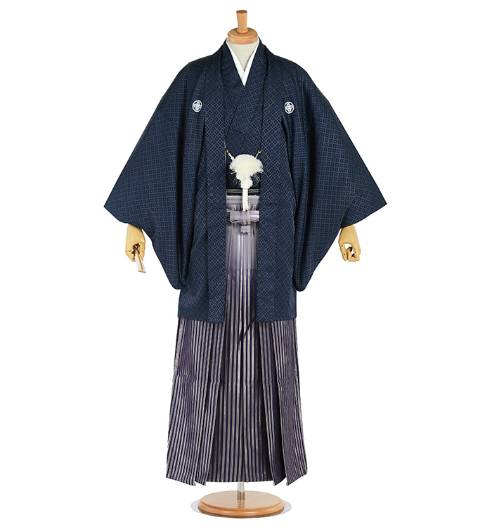 紋付袴 No.HE-0100-LLサイズ