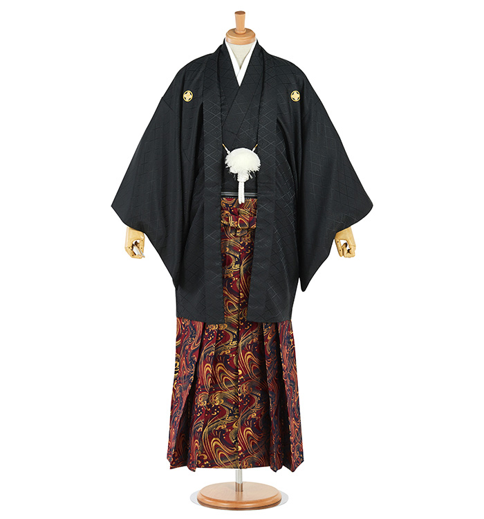 成人式卒業式袴 No.HE-0125-Lサイズ