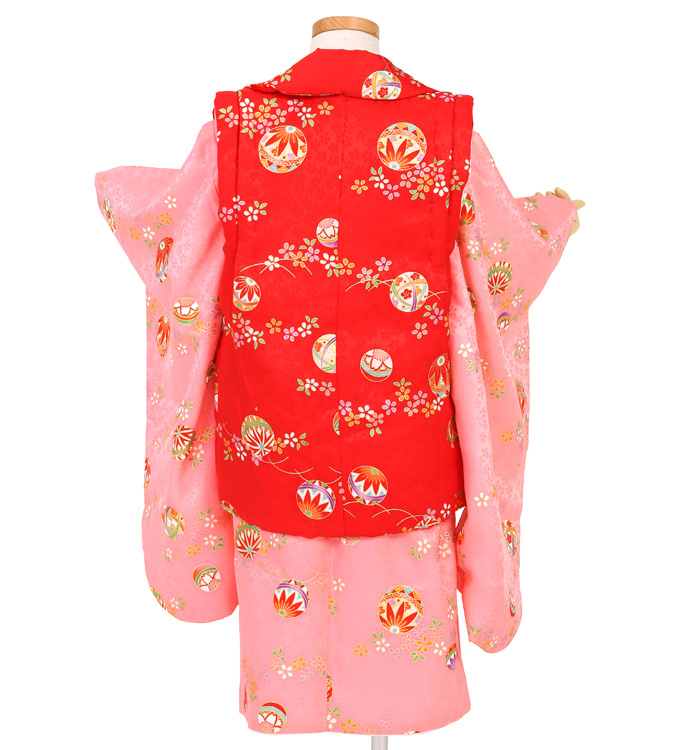 正絹 七五三（子ども） 3歳女の子 No.JA-0027のレンタル｜きもの365