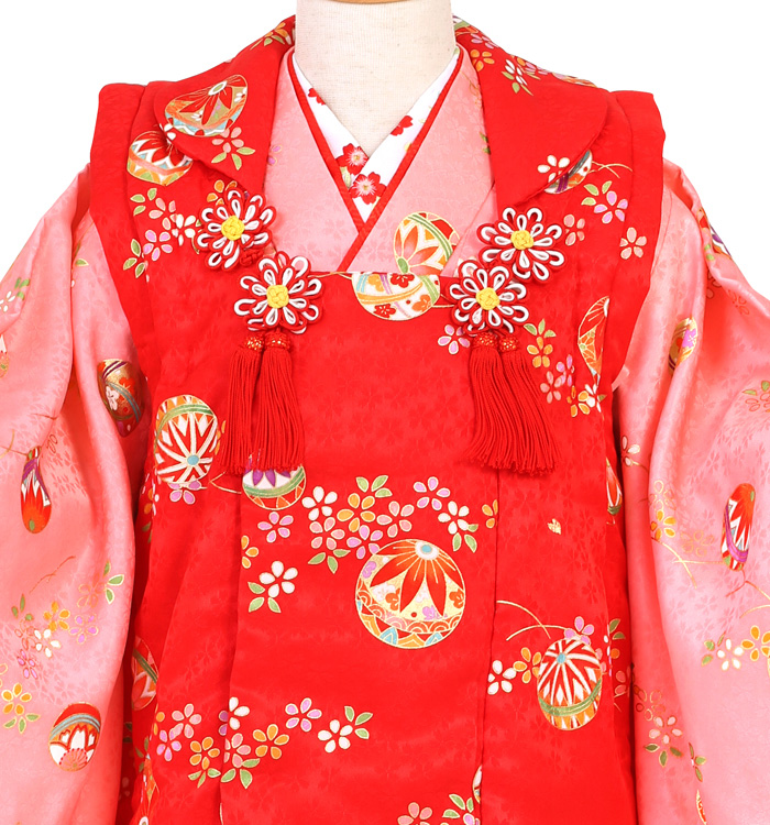 正絹 七五三（子ども） 3歳女の子 No.JA-0027のレンタル｜きもの365