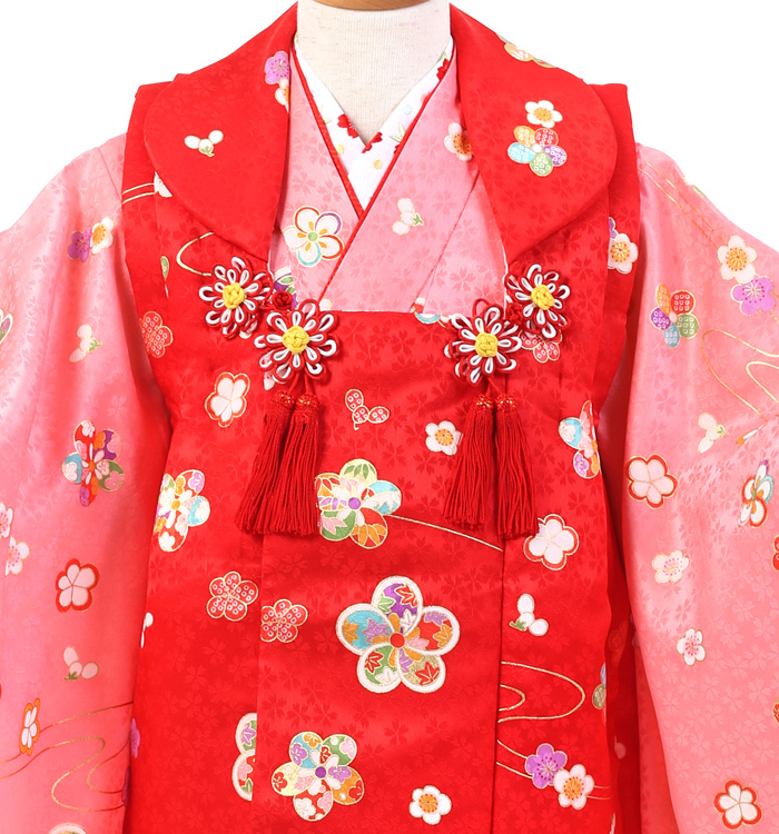 正絹 七五三（子ども） 3歳女の子 No.JA-0030のレンタル｜きもの365