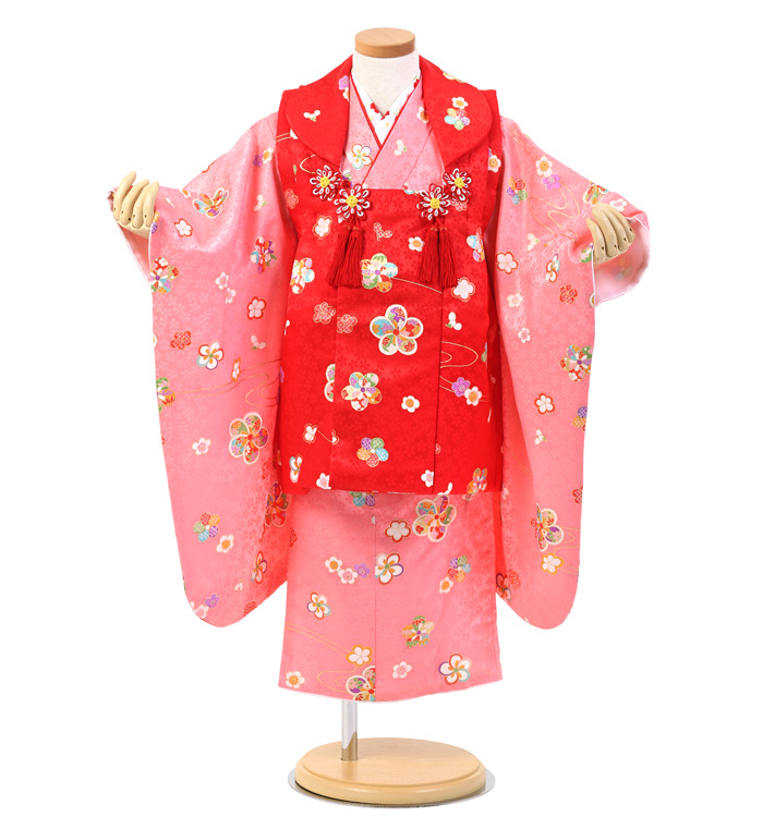 正絹 七五三（子ども） 3歳女の子 No.JA-0030のレンタル｜きもの365