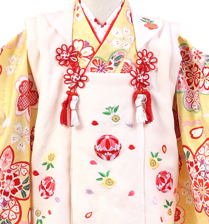 正絹 七五三（子ども） 3歳女の子 No.JA-0034のレンタル｜きもの365