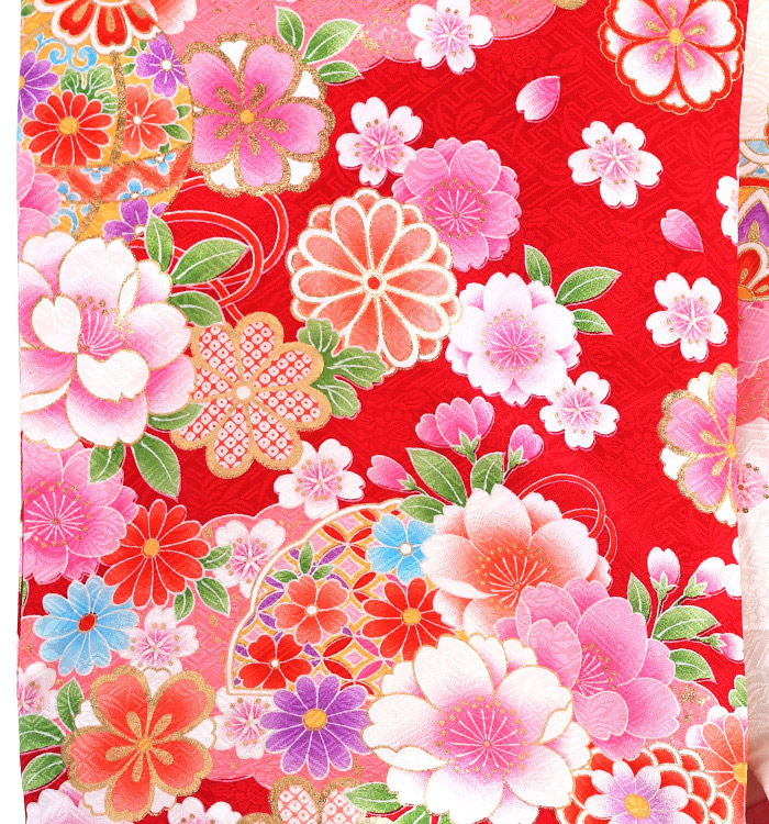 正絹 七五三(子ども) 3歳女の子 No.JA-0042_02