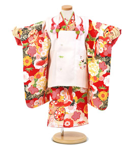 正絹 七五三(子ども) 3歳女の子 No.JA-0044