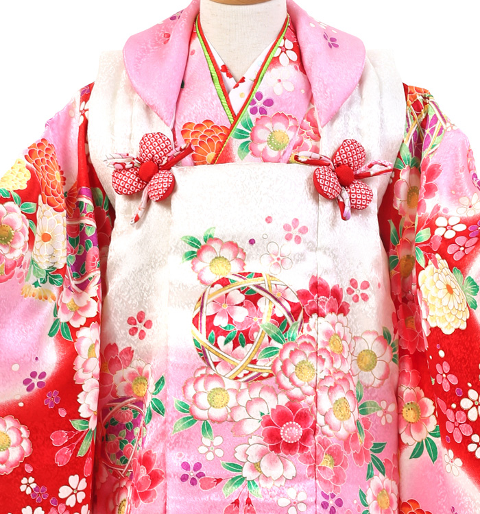 正絹 七五三（子ども） 3歳女の子 No.JA-0059のレンタル｜きもの365