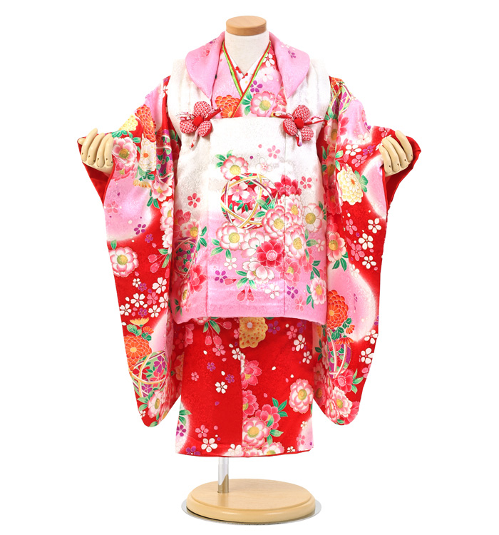 正絹 七五三（子ども） 3歳女の子 No.JA-0059のレンタル｜きもの365