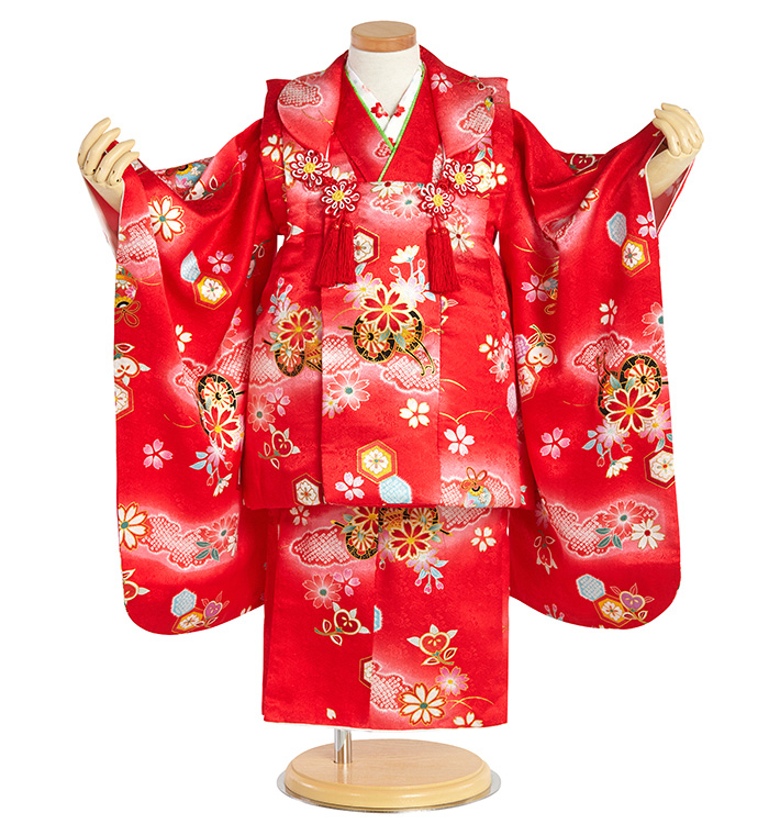 3歳　着物　正絹　七五三　お正月 楽天市場】七五三 三歳 着物 販売 七五三着物セット 3歳 被布