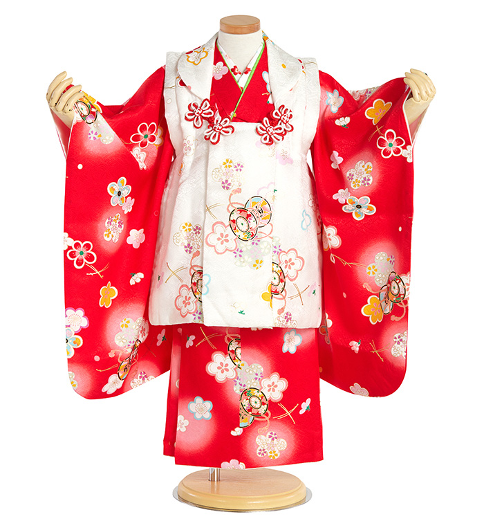 正絹 七五三（子ども） 3歳女の子 No.JA-0350のレンタル｜きもの365