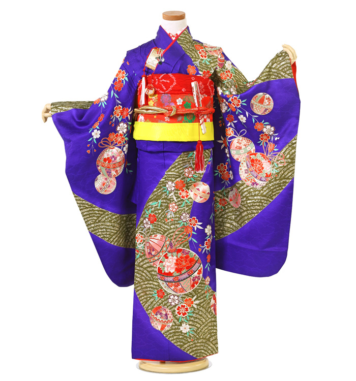 正絹 七五三（子ども） 7歳 No.JA-5140の通販｜きもの365