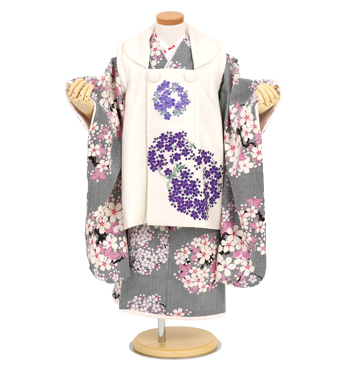 NATURAL BEAUTY 七五三（子ども） 3歳女の子（専用小物付）No.JE-0071