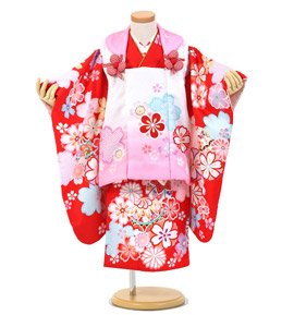 ハローキティ 七五三（子ども） 3歳女の子（専用小物付）No.JE-0331の