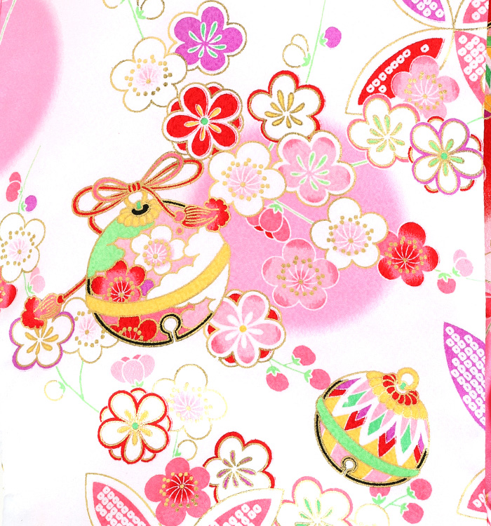 花うさぎ 七五三（子ども） 3歳女の子（専用小物付）No.JE-0146_02