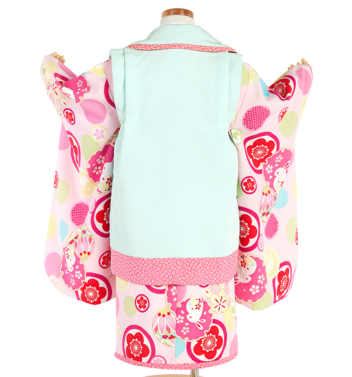 乙葉 七五三（子ども） 3歳女の子（専用小物付）No.JE-0209の