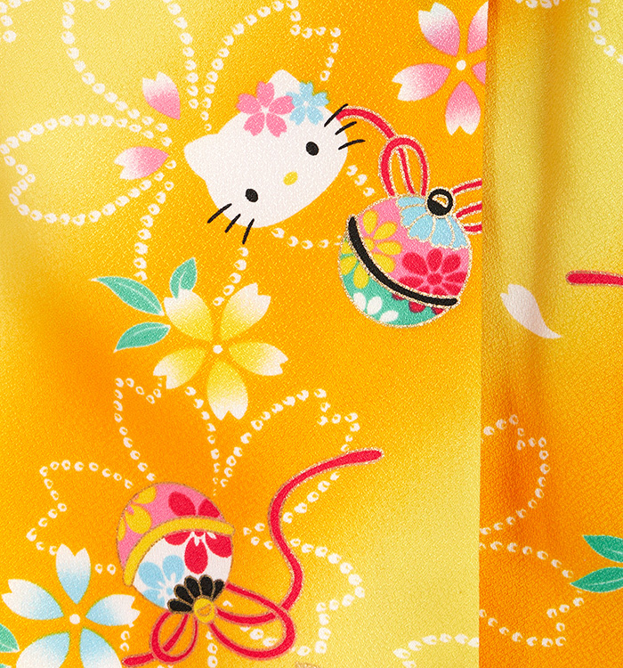 ハローキティ 七五三（子ども） 3歳女の子（専用小物付）No.JE-0225の