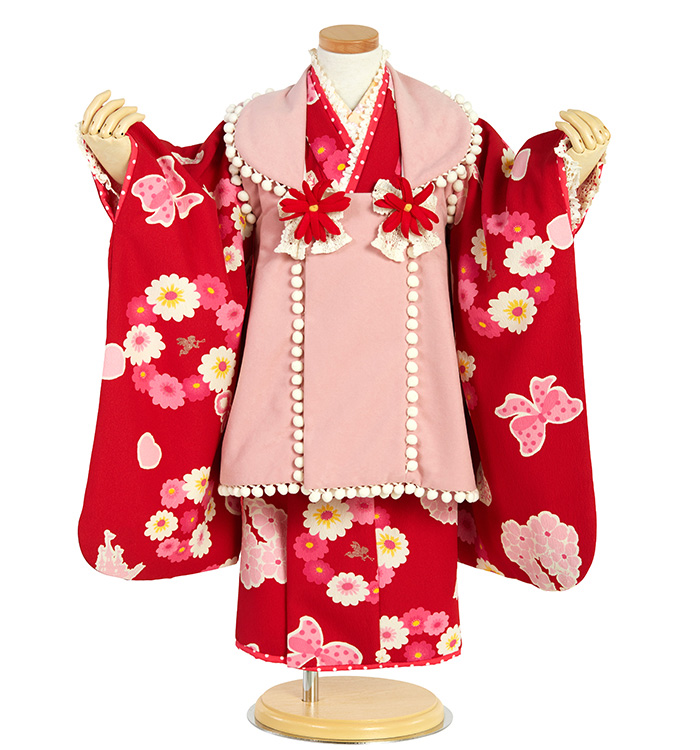 SEIKO MATSUDA 七五三（子ども） 3歳女の子（専用小物付）No.JE-0227の 
